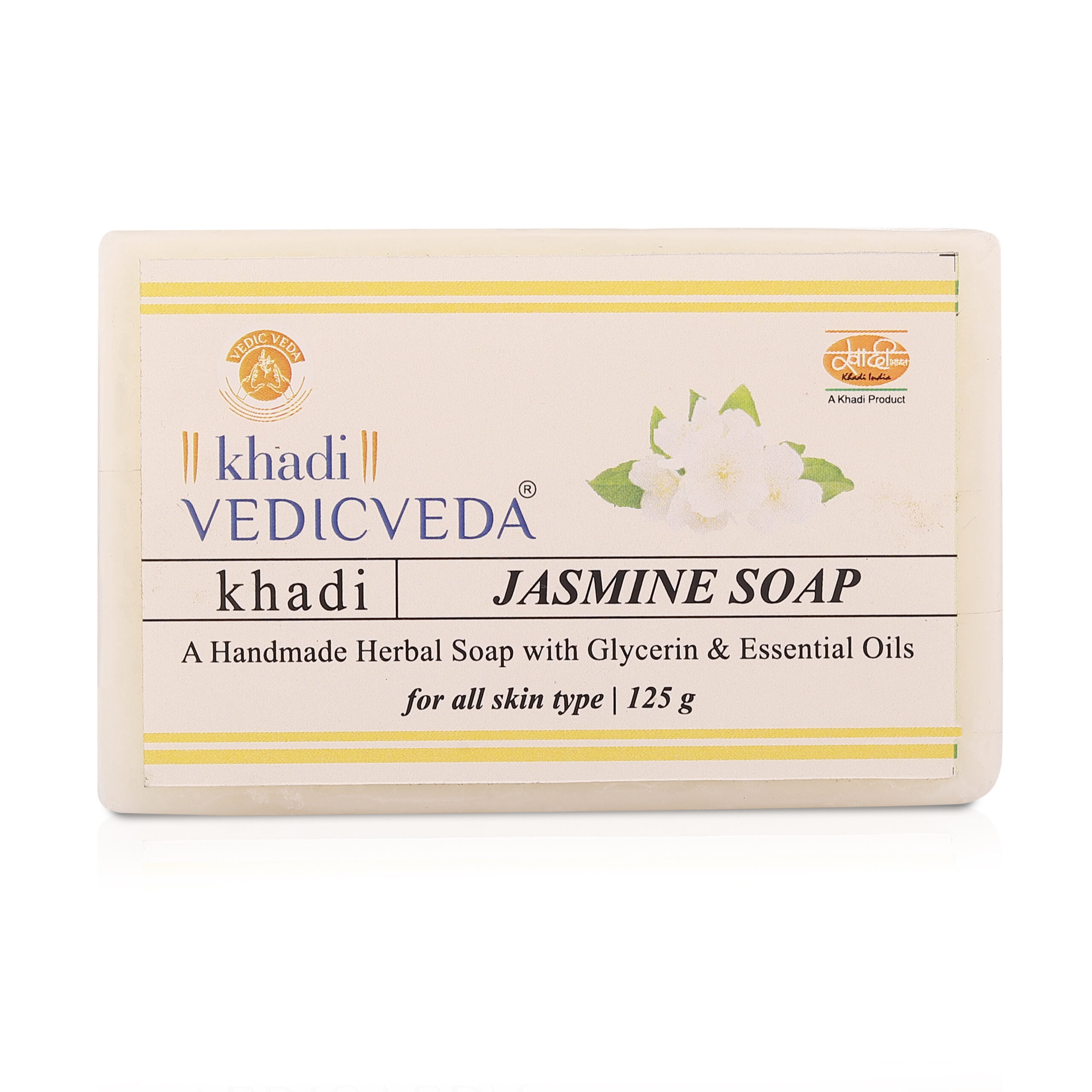 Jasmine Herbal Khadi Glycerin Soap