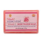 Rose Water Khadi Herbal Soap