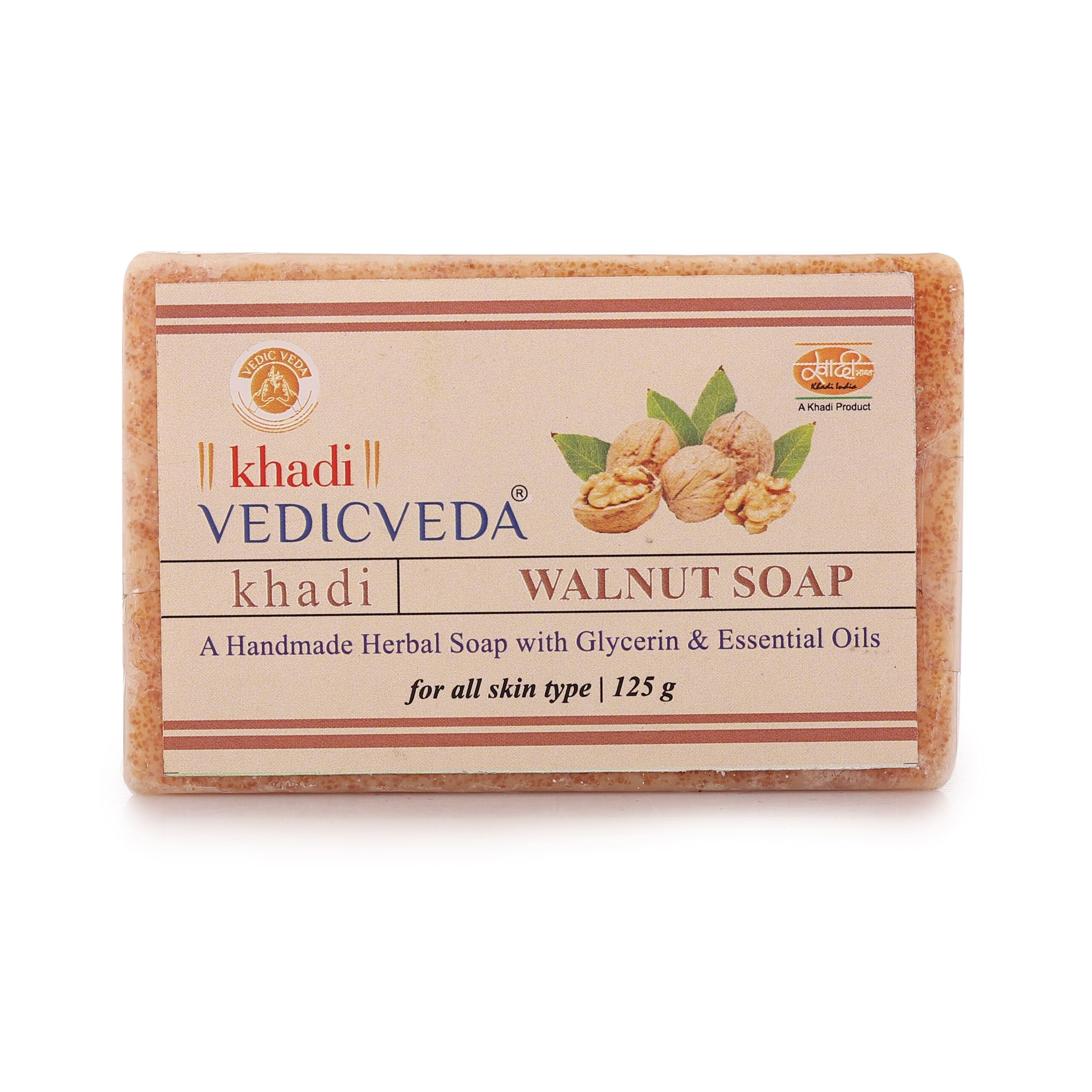 Walnut Khadi Herbal Soap