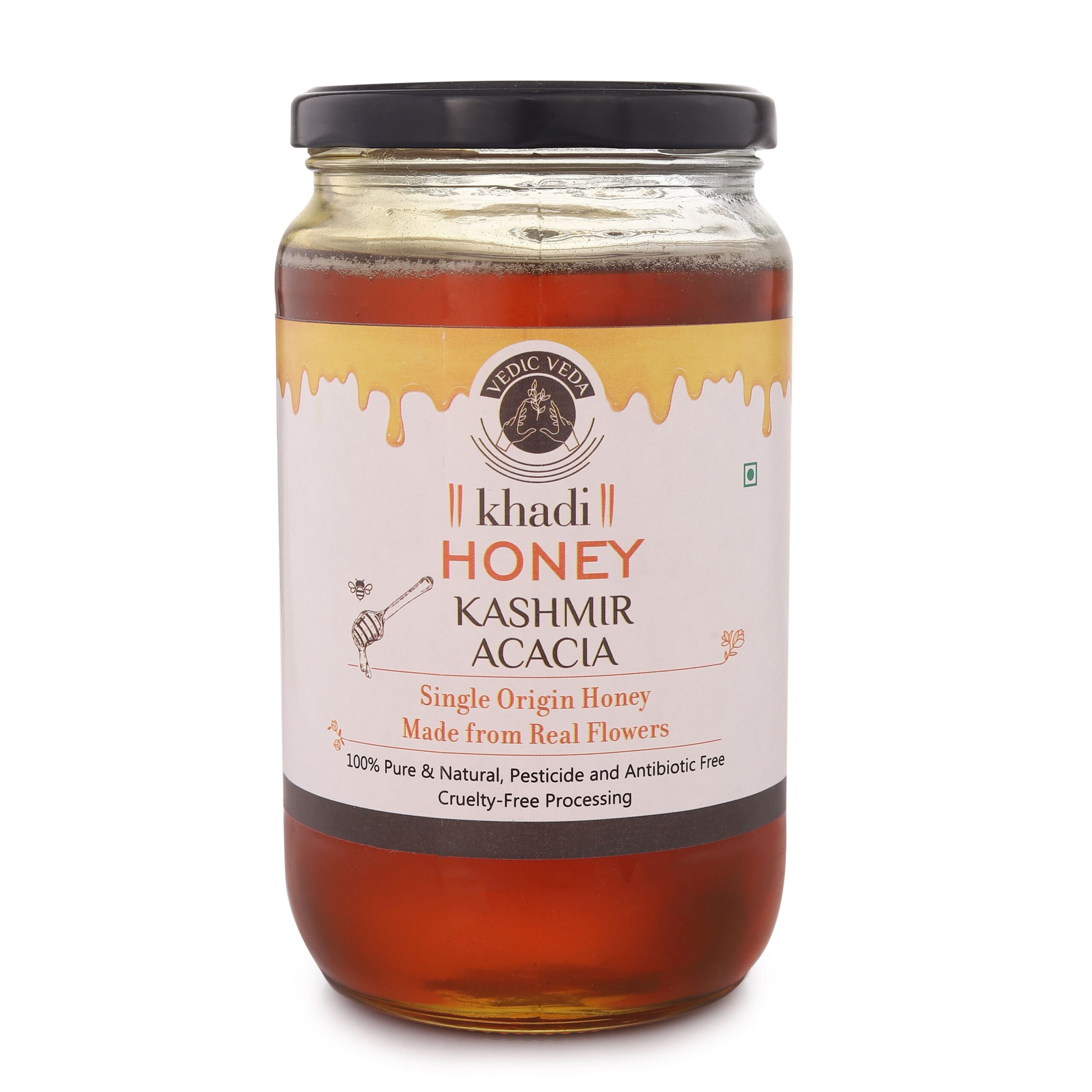 Kashmir Acacia Honey ( Honey of Kashmir ) Pure Organic | Pack of 1 Kg