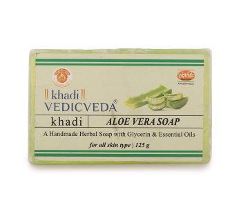 Aloevera Herbal Khadi Glycerin Soap
