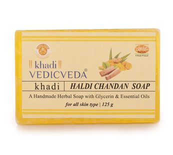 Haldi Chandan Khadi Herbal Glycerin Soap