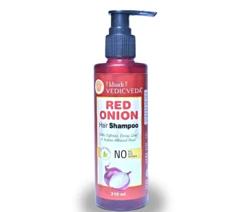 Red Onion Khadi Hair Shampoo (SLS Paraben Free)