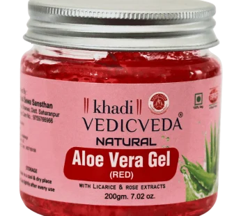 Rose Aloevera Gel Khadi Herbal